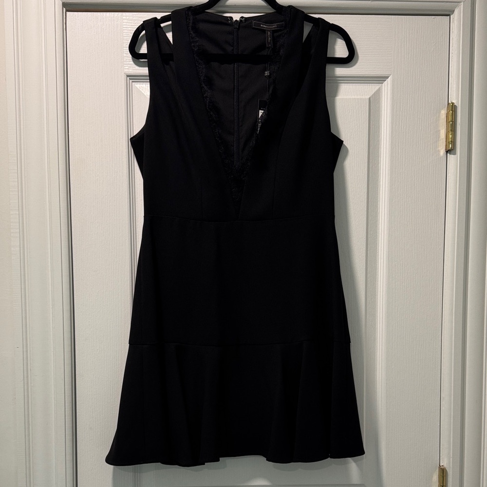 BCBGMaxAzria Black Mini Dress
